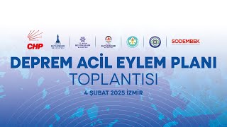 Deprem Acil Eylem Planı Toplantısı