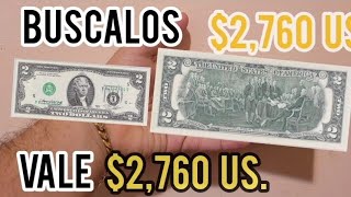 🚨⚠️ $ 2,760 us. billete $2 1976😱