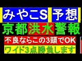 2024年 みやこステークス 予想【3頭買えばOK/みやこS】