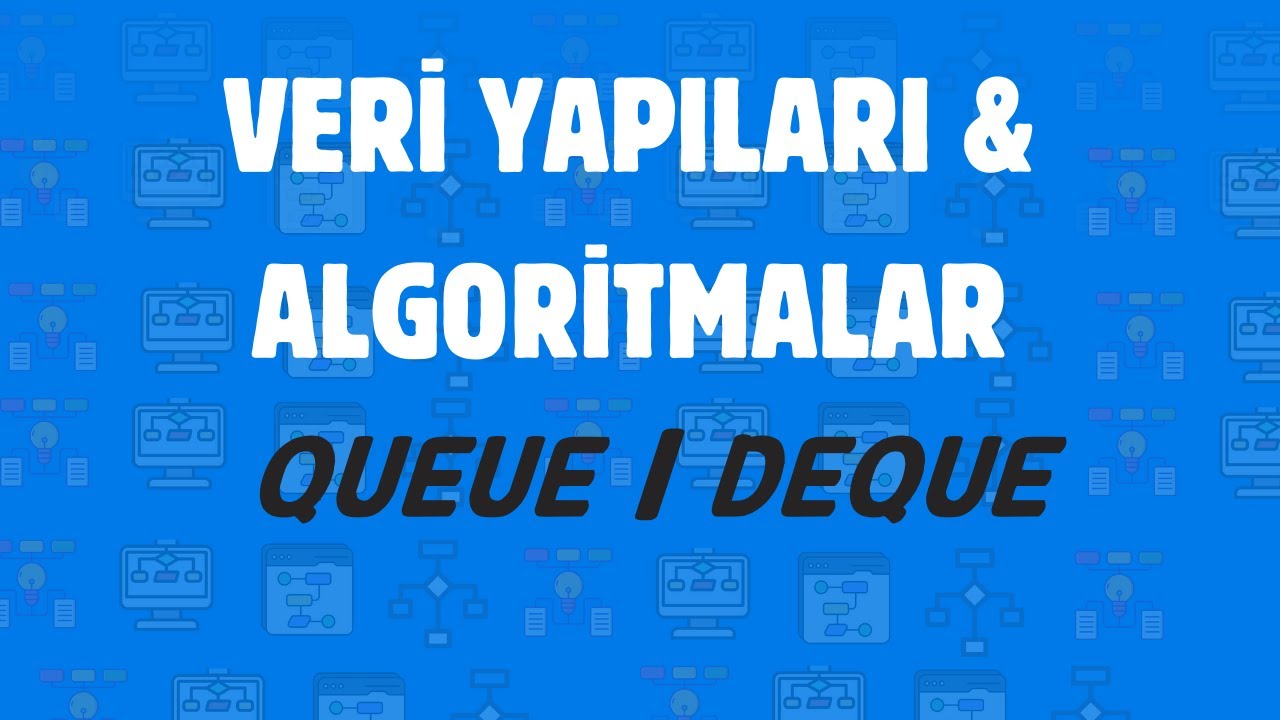 Veri̇ Yapilari Algori̇tmalar 4 Stack Deque Youtube