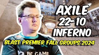 CS2 POV | Cloud9 Ax1Le (22/10) vs FaZe (Inferno) BLAST Premier Fall Groups 2024