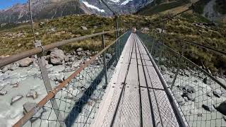 Hooker Valley track - Aoraki / Mount Cook National Park in New Zealand (GX010019)