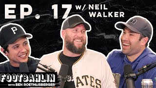 Big Ben & Neil Walker talk Steelers, Pirates, Roberto Clemente and more! Footbahlin Ep. 17