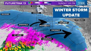 Saturday afternoon update on incoming winter storm | Weather Impact Alert