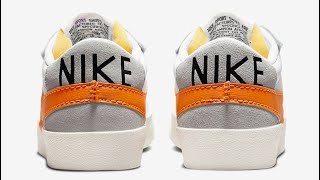 Nike Blazer Low Jumbo ORANGE