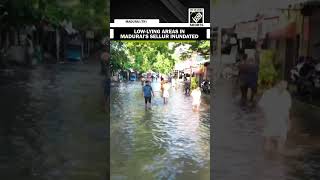 Tamil Nadu: Several low-lying areas in Madurai’s Sellur inundated due to continuous rainfall