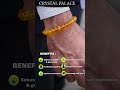 crystal palace natural citrine bracelet with buddha head 8 mm round bead for reiki healing stone