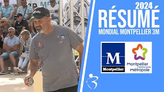 Résumé « Beaux gestes pétanque » - Mondial Montpellier 3M 2024