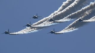 ブルーインパルス 静浜基地航空祭2017 晴天短縮1区分 JASDF Blue Impulse