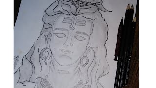 Mahashivratri special || Shiv ji drawing || #rajveerarts || My first video || Rajveer arts