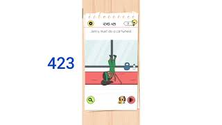 Brain Test 4 Level 423 Walkthrough