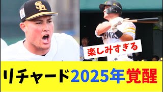 【ホークス】リチャード来年覚醒！山川との自主トレがガチ