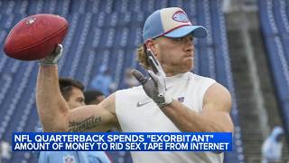 NFL player paid "exorbitant" amount to remove leaked sex tape online, mother says