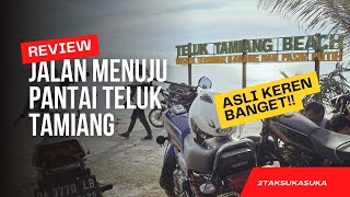 Riview jalan ke pantai teluk tamiang | touring wisata | touring RX King. #rxking #teluktamiang