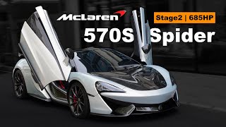 รถในฝัน McLaren 570S Spider Stage2 685HP ( มีแค่ 6 คันในไทย!! )