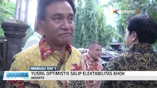 Yusril Optimistis Salip Elektabilitas Ahok