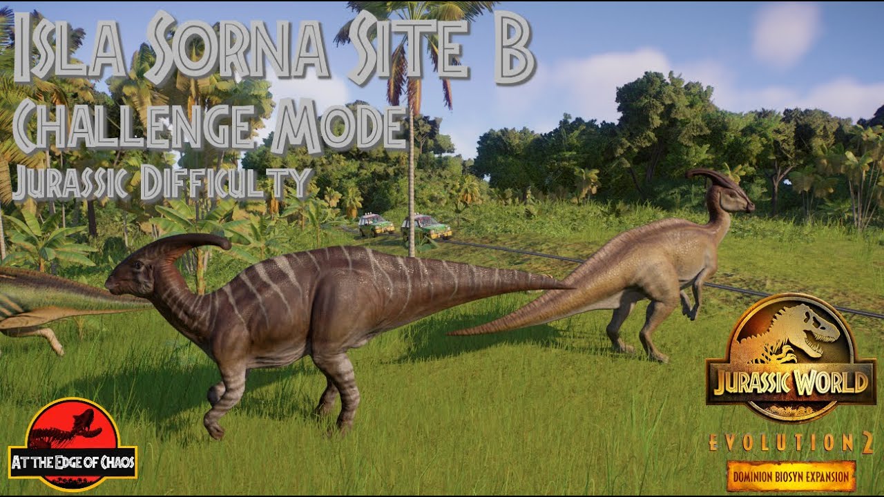 Generations - JWE2 - Isla Sorna: Site B Challenge Mode - Jurassic ...