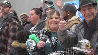 Fans send off Eagles in style to Arizona for Super Bowl LVII