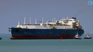 MARAN GAS TROY navegando rumbo a Navantia Cádiz