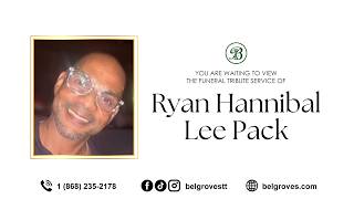 Ryan Lee Pack Tribute Service