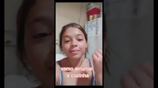 venha( arrumar a casa) comigo