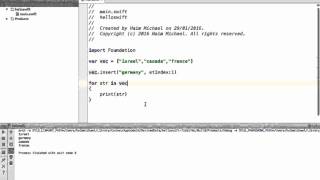 The Array insert Method in Swift