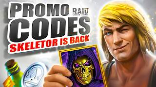 SKELETOR IS BACK❗Raid Shadow Legends Promo Codes + Free Legendary 🔥 2026
