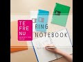 TEFRENU: The Notebook with Separated Ring Mechanism | KING JIM