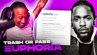 TRASH or PASS! Kendrick Lamar ( Euphoria Drake Diss ) [REACTION!!!]