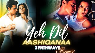 Yeh Dil Aashiqanaa  | DJ Veeru | Synthwave Remix | Kumar Sanu  | 90's Romantic Song | Viral 2025