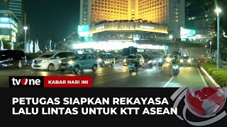 Simak, Rekayasa Lalu Lintas Jelang KTT ASEAN ke 43 di Jakarta | Kabar Hari Ini tvOne