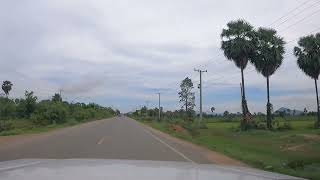 View of the rural villages along the roads in Cambodia (7)