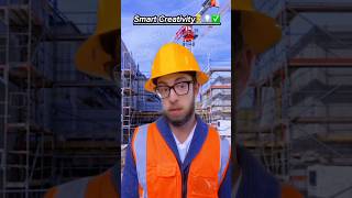 Part 218 | Smart Creativity👷💡✅ #smartwork #job #smart #creative #work #construction #workers