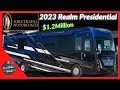 TOUR of 2023 Foretravel Realm Presidential at Tampa RV Supershow