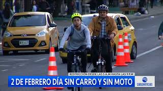 ¡Ojo! El próximo 2 de febrero es el día sin carro y moto en Bogotá