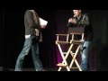 supernatural san fran con 2011 part 2 j2 jared s slip on to the stage