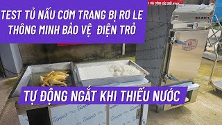 Hướng dẫn sử dụng tủ nấu cơm công nghiệp -
