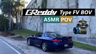 3000GT VR4 with GReddy Type FV BOV | ASMR | POV [4K]