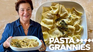 Discover sweet \u0026 savoury tortelli with pumpkin and amaretti biscuits! | Pasta Grannies