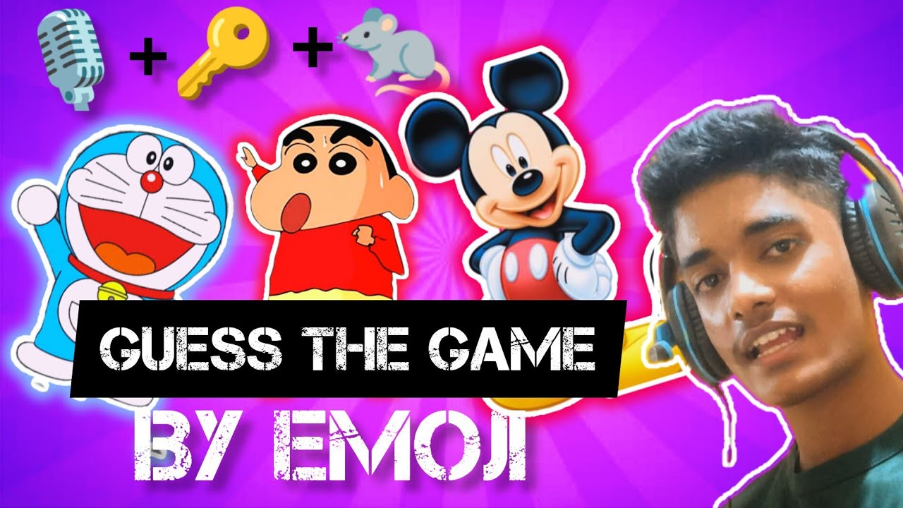 Guess Cartoons By Emoji Challenge Youtube