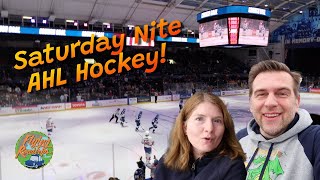 a SOLD OUT crowd for the Syracuse Crunch v Rochester AHL Hockey game