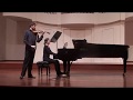 J. Brahms I Sonata G major op. 78, 1 movement - Jakub Strzelecki