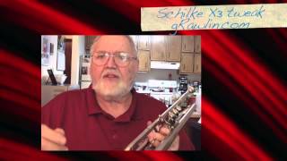 X3 Schilke Tweak a tuneable bell trumpet