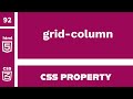 CSS Property : grid-column explained !