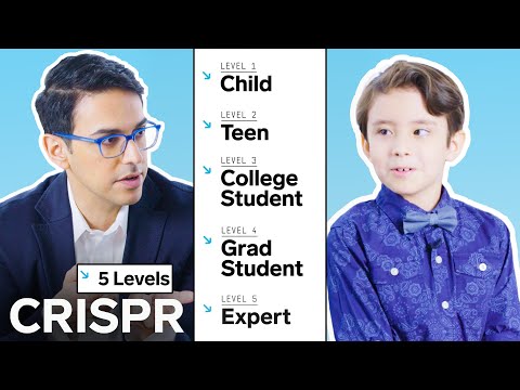 Biologist Explains One Concept in 5 Levels of Difficulty – CRISPR WIRED