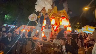 令和６年　平野郷夏祭り　野堂東組宮入後参道曳行