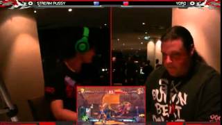 Shadowloo Showdown V USF4 Yoro(Adon) vs Stream Pussy(Ken)