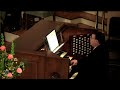 “Praise God From Whom All Blessings Flow,” Jeff Brummel on organ