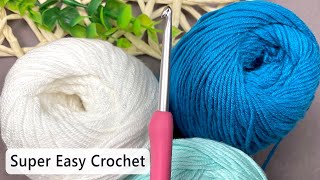 Quick and Easy! Crochet with Leftover Yarn! Eye Keychain Crochet Pattern for Beginners