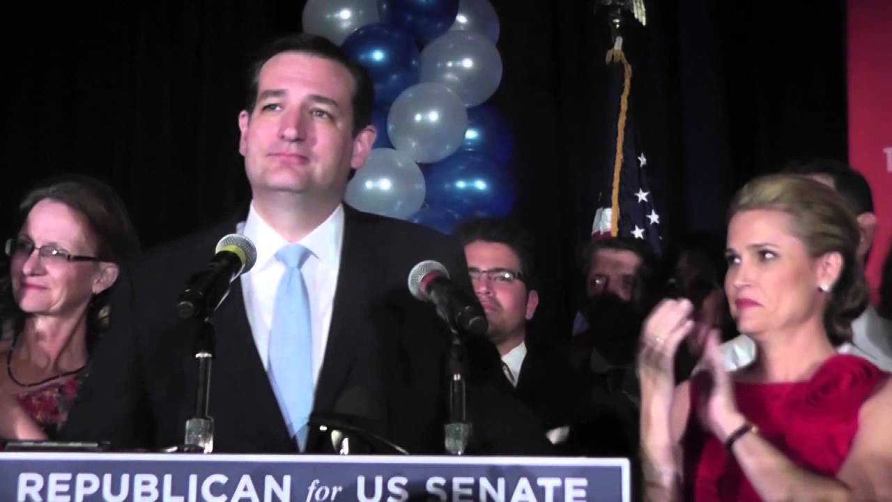 Speech: Ted Cruz Wins Texas Senate Race - YouTube